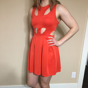 Sexy Cutout Mini Dress